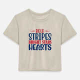 bold stripes bright stars hearts brave