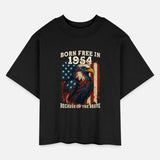 Born Free in 1954 – 71 Years Old Free Because of