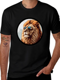 Cool Lion Graphic Tee - Menswear