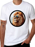 Cool Lion Graphic Tee - Menswear