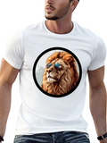 Cool Lion Graphic Tee - Menswear