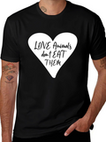 Love Animals Vegan T-Shirt