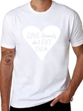 Love Animals Vegan T-Shirt