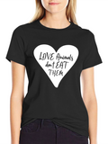 Love Animals Vegan T-Shirt