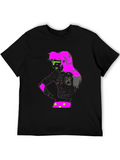 Cool Retro T-Shirt - Black