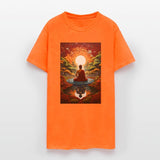 Buddha Serenity: Zen Garden Sunset