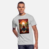 Buddha Serenity: Zen Garden Sunset