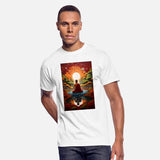 Buddha Serenity: Zen Garden Sunset