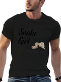 Snake Girl T-Shirt - Cool & Unique Design