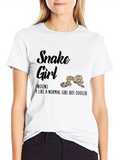 Snake Girl T-Shirt - Cool & Unique Design