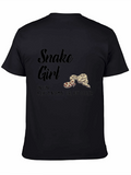 Snake Girl T-Shirt - Cool & Unique Design