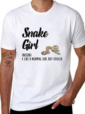 Snake Girl T-Shirt - Cool & Unique Design