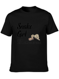 Snake Girl T-Shirt - Cool & Unique Design
