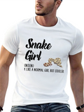 Snake Girl T-Shirt - Cool & Unique Design