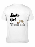 Snake Girl T-Shirt - Cool & Unique Design