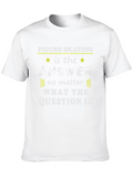 Figure Skating Answer T-Shirt