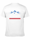 Norway Moose Graphic Tee - Black