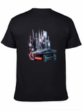 Futuristic Cityscape Graphic Tee