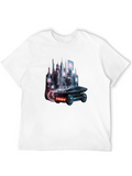 Futuristic Cityscape Graphic Tee