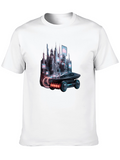 Futuristic Cityscape Graphic Tee