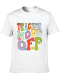 Teacher Mode Off Retro Graphic Tee