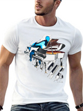 Piano Player Graphic Tee