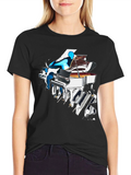 Piano Player Graphic Tee