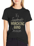 Marching Band Season T-Shirt - Black