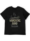 Marching Band Season T-Shirt - Black