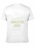 Marching Band Season T-Shirt - Black