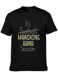 Marching Band Season T-Shirt - Black