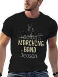 Marching Band Season T-Shirt - Black