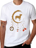 Bull Terrier Christmas Dreamcatcher T-Shirt