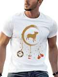 Bull Terrier Christmas Dreamcatcher T-Shirt