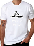 Rollin Hatin Go-Kart Black Tee