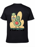 Avocado Champion Graphic T-Shirt - Black