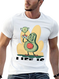 Avocado Champion Graphic T-Shirt - Black