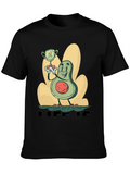 Avocado Champion Graphic T-Shirt - Black