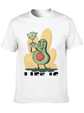 Avocado Champion Graphic T-Shirt - Black