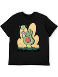 Avocado Champion Graphic T-Shirt - Black