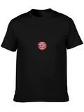 Vampire Lips Graphic Black T-Shirt