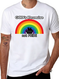 Gods Promise T-Shirt - Rainbow Noahs Ark