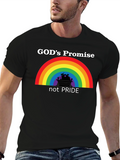 Gods Promise T-Shirt - Rainbow Noahs Ark