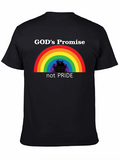 Gods Promise T-Shirt - Rainbow Noahs Ark
