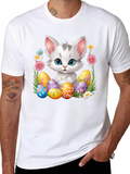 Easter Kitten T-Shirt