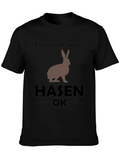 Ich Mag Hasen OK T-Shirt - Funny Rabbit Tee