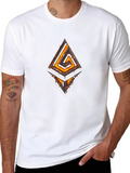 Ethereum Lava Graphic T-Shirt - Cool Crypto Style