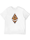 Ethereum Lava Graphic T-Shirt - Cool Crypto Style