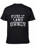 Public Land Owner Graphic Tee - Black