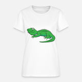 Cartoon Light Green Lizard